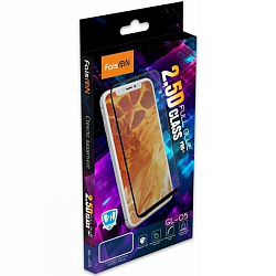 Противоударное стекло 2.5D FAISON для XIAOMI Note 11S, GL-05, черное, полный клей