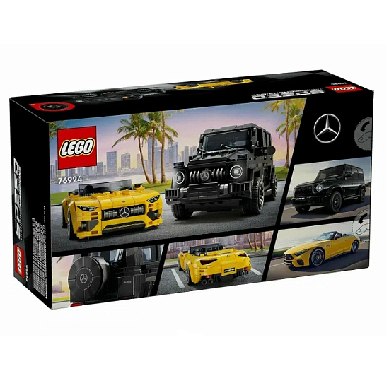 Конструктор LEGO Speed Champions 76924 Champions Mercedes-AMG G 63 и Mercedes-AMG SL 63