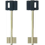 Заготовка ключа Бордер-4 102*22*13,8 мм, лат., с пластиком, б/п