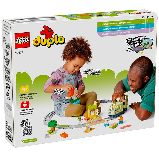Конструктор LEGO DUPLO 10427 Интерактивный поезд приключений