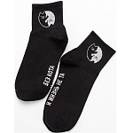 Люблю котиков носки женские (23-25, черный)