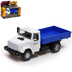 Грузовик металлический «ЗИЛ «Бортовой», инерция, масштаб 1:43