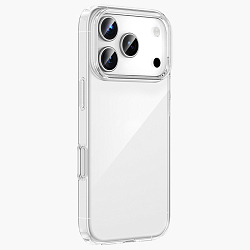 Задняя накладка KEEPHONE AIRY CRYSTAL SILICONE CLEAR CASE для iPhone 17 PRO MAX CLEAR