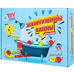 Жемчужины для ванны "Банан и клубника" "Юный парфюмер" 754