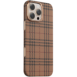 Задняя накладка Kevilar Scots MagSafe Carbon Fiber для iPhone 16 pro scots