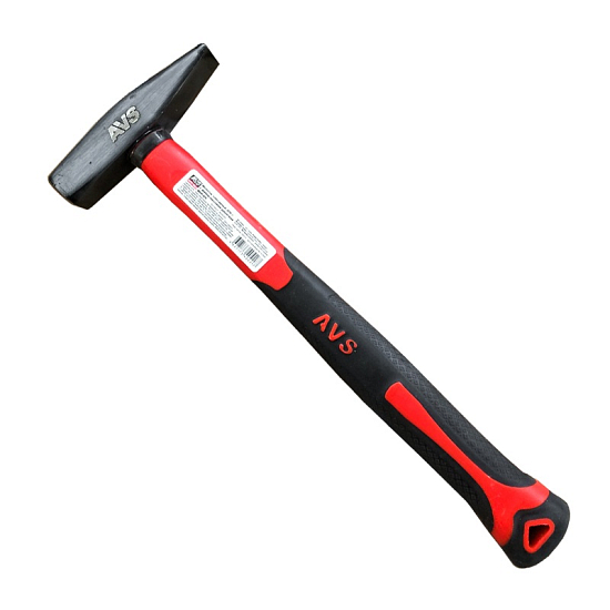Молоток слесарный  AVS MHP300 (300г) с фиберглассовой рукояткой