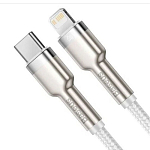 Кабель Lightning <--> Type-C  1.0м BASEUS белый, 20W (CATLYS-A02)