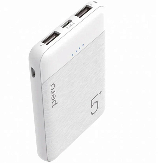 Внешний АКБ PERO PB01 (5000mAh) белый
