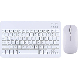 Клавиатура+мышь БП KIT белая