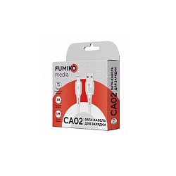 Кабель USB <--> Lightning  1.0м FUMIKO CA02 белый