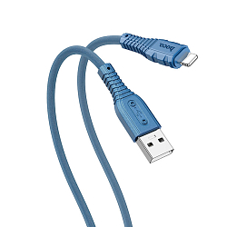 Кабель USB <--> Lightning  1.0м HOCO X67 Nano, синий