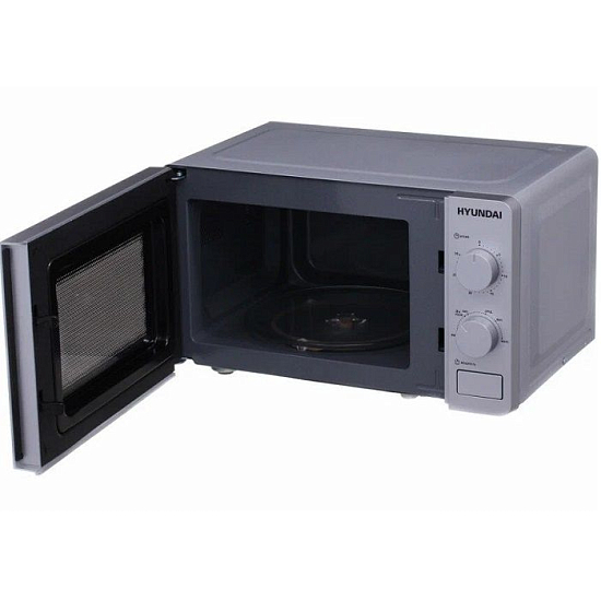 Микроволновая печь HYUNDAI HYM-M2001 серебристый/черный