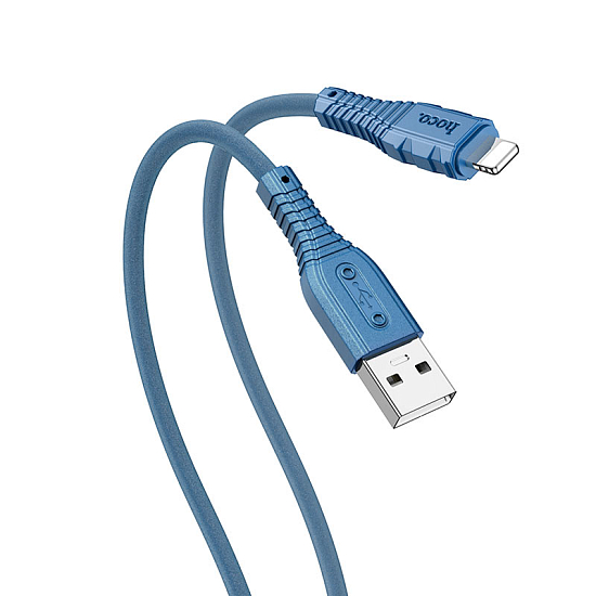 Кабель USB <--> Lightning  1.0м HOCO X67 Nano, синий