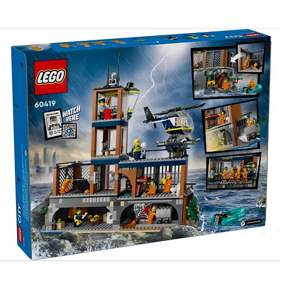 Конструктор LEGO City 60419 Полицейский тюремный остров