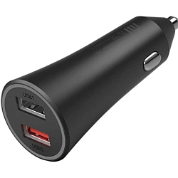 Автомобильное зарядное устройство 2USB Xiaomi GDS4147GL 37W черное