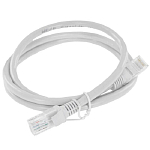 Патч-корд  1.0м Cablexpert PP6U-1M кат.6, литой, многожильный (серый)