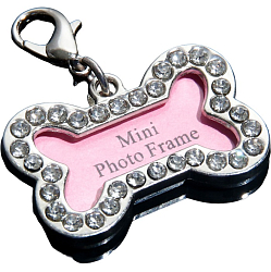 Адресник под записку "Косточка" малый, 3,2 х 2 см