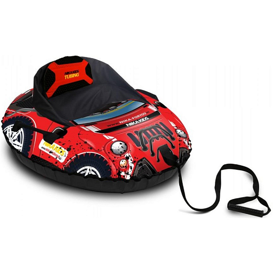 Тюбинг NIKA ТБМ2/К2 овальный (машинка) красный ТБМ2/К2