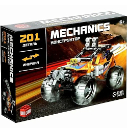 Конструктор гоночная машина «Багги» UNICON Техно, инерционный, 201 деталь, 6+ 9321809