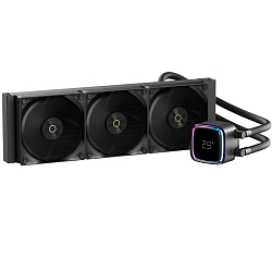 Система водяного для процессора Ocypus Iota L36 BK (Iota-L36-BK) ARGb черный 120мм алюминий+медь 2000rpm 29db 4-pin 300W