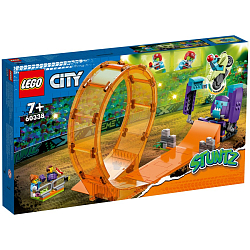 Конструктор LEGO City 60338 Трюковая петля «Сокрушительный шимпанзе»