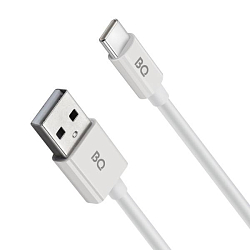 Кабель USB <--> Type-C  1.2м BQ CС03 White