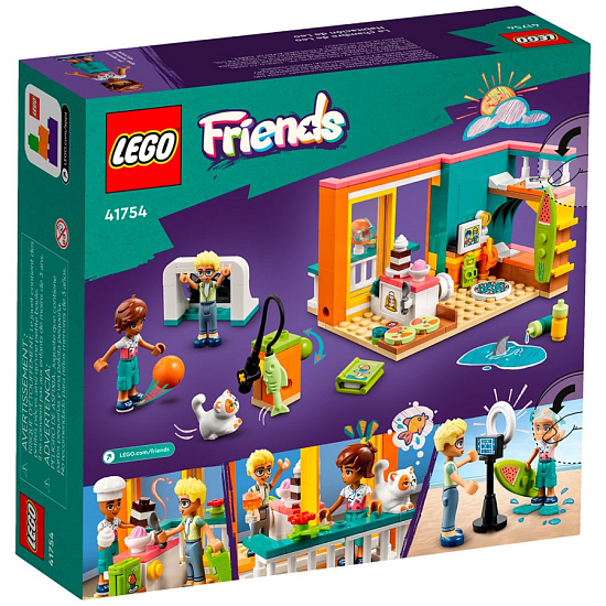 Конструктор LEGO Friends 41754 Комната Лео