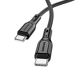Кабель Type-C <--> Type-C  1.0м BOFOFONE BX66 Wide чёрный