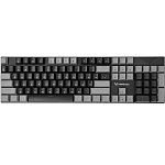 Клавиатура VOROTEX K104S Red Switch, Чёрный, серый