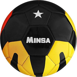 Мяч футбольный MINSA, PU, машинная сшивка, 32 панели, размер 5 7393188