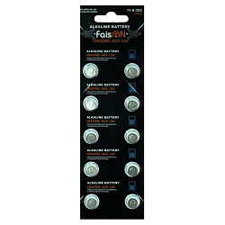 Элемент питания FAISON AG03 (LR41/392) BL-10 Alkaline (10/200/2000), (арт.FS-B-1109)