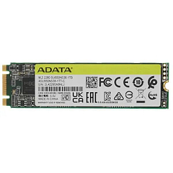 Накопитель SSD M.2 1Tb ADATA SU650 Client SSD [ASU650NS38-1TT-C] SATA 6Gb/s, 550/510, IOPS 80/60K, MTBF 2M, 3D TLC, RTL (936028)