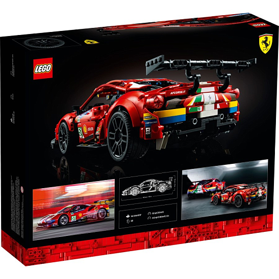 Конструктор LEGO Technic 42125 Ferrari 488 GTE "AF Corse #51"