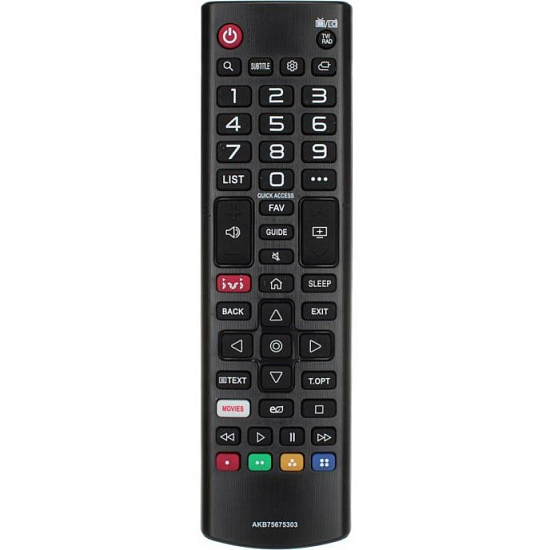 Пульт универсальный HUAUY для TV LG AKB75675303