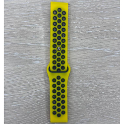 Универсальный силиконовый ремешок NIKE 20-22mm, жёлтый