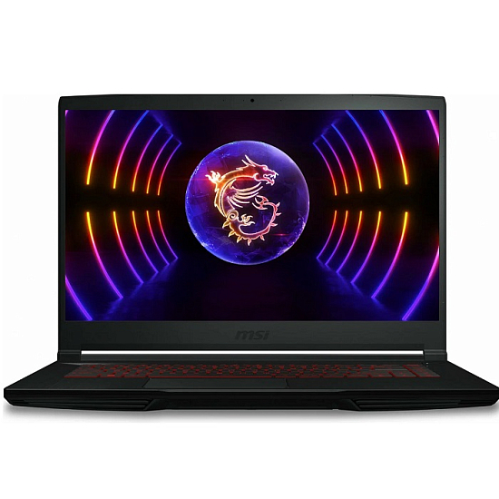Ноутбук игровой 15.6" MSI GF63 Thin 12VF-468XRU (Intel Core i5-12450H/ 16GB/ SSD 512GB/ RTX 4060/ DOS) (99S7-16R821-468), black