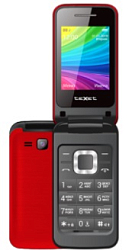 Телефон TEXET TM-204 гранатовый