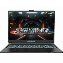 Ноутбук игровой 16" Gigabyte G6 (Intel Core i7-12650H/ 16GB/ SSD 512GB/ RTX 4050 6Gb/ DOS) (MF-G2KZ853SD)