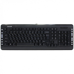 Клавиатура Delux K5015 черная