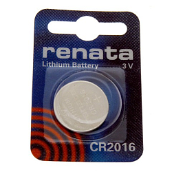 Элемент питания RENATA CR2016 (Li/MnO2, 75mAh, 3V)