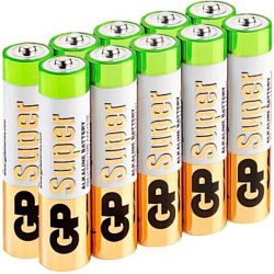 Элемент питания GP LR06 Super SH10 (15A-2CRB10) (100/800)