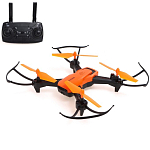 Квадрокоптер LH-X27H  камера, передача изображения на смартфон, Wi-FI, цвет оранжевый