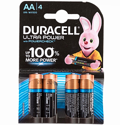 Элемент питания DURACELL LR06 BL-4 Ultra Power (4/80/3040)