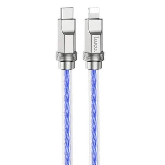 Кабель USB <--> Lightning  1.0м HOCO U113 синий