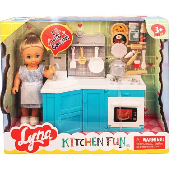 Игровой набор "Кукла Сати" (на кухне) 4601