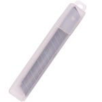 Лезвия для канцелярских ножей  9мм Space 10шт в пластиковом пенале арт.BLCUT9_1367