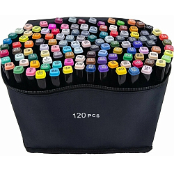 Набор маркеров Touch для скетчинга 120 цветов