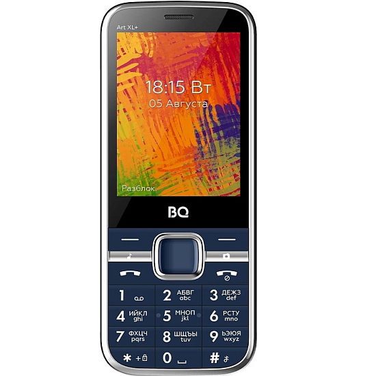 Телефон BQ 2838 Art XL+ Blue
