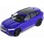 Машинка WELLY 1:24 Jaguar F-Pace, синий