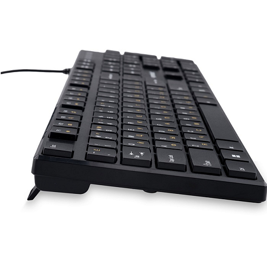 Клавиатура+мышь GEMBIRD KBS-9050L, черный